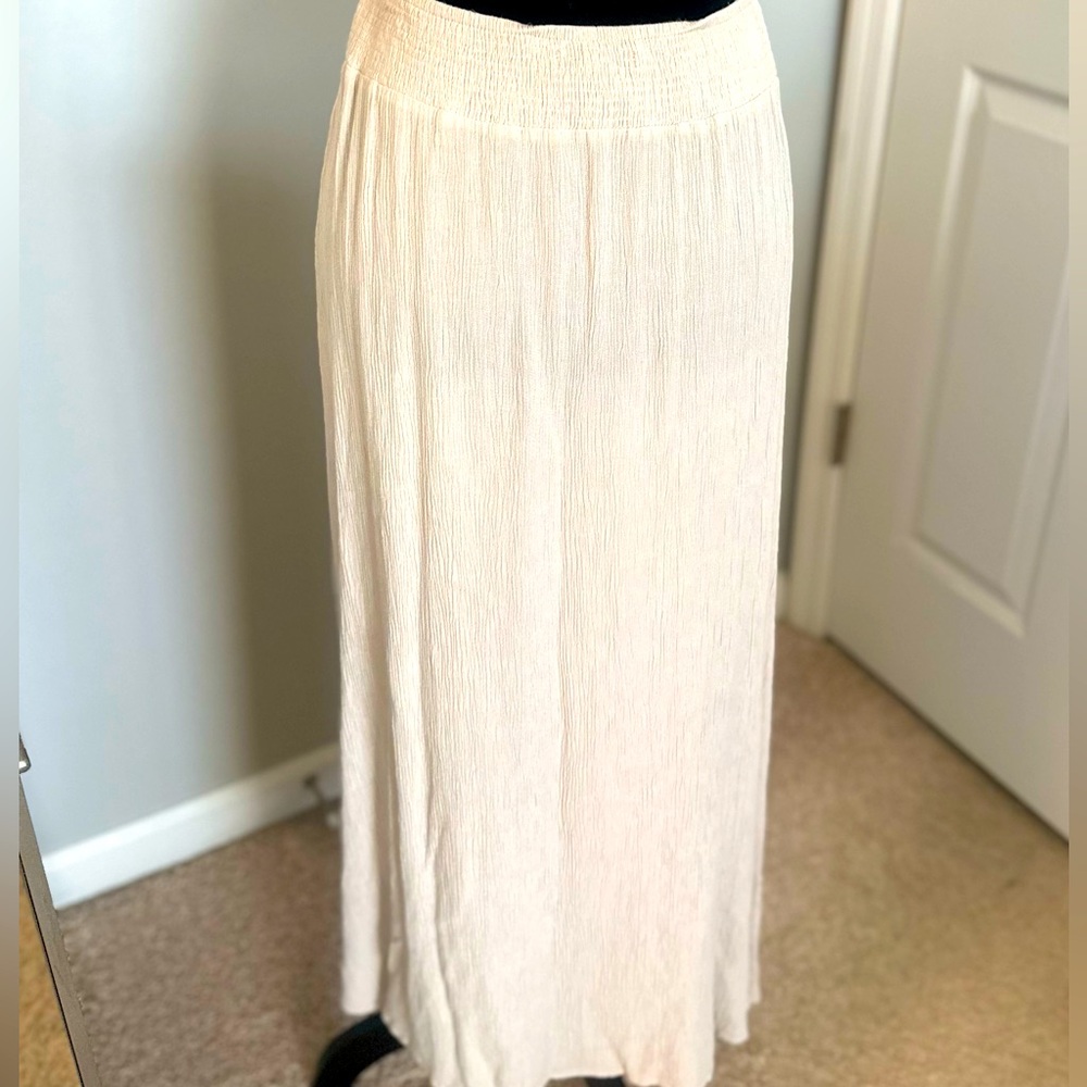 Arden B Light Tan Maxi Shirt